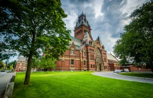 Harvard Memorial Hall, Harvard University, Cambridge, Massachusetts. Jon Bilous/Shutterstock